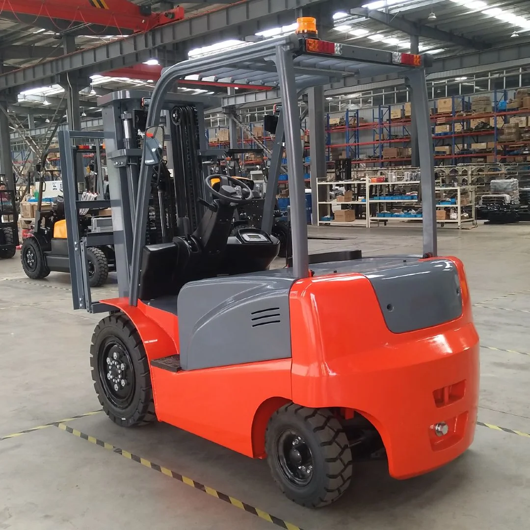 New Mini 1-3t Small Four Wheel Environmentally Friendly Electric Diesel Powered Counterbalanced Distribution Station Forklift