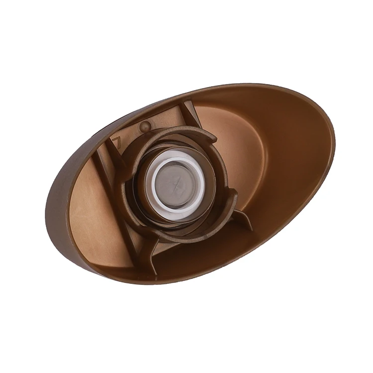 New Design 28/410 38/400 Plastic Honey Cap Silicon Valve Bottle-Cap-Silicone-Valve Plastic Sauce Silicone Valve Cap