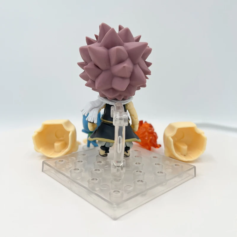 10Cm Nendo Q Version Figure Fairy Tail 1741 Change Face Etherious Natsu Dragneel Action Figurine Toys Anime Figures