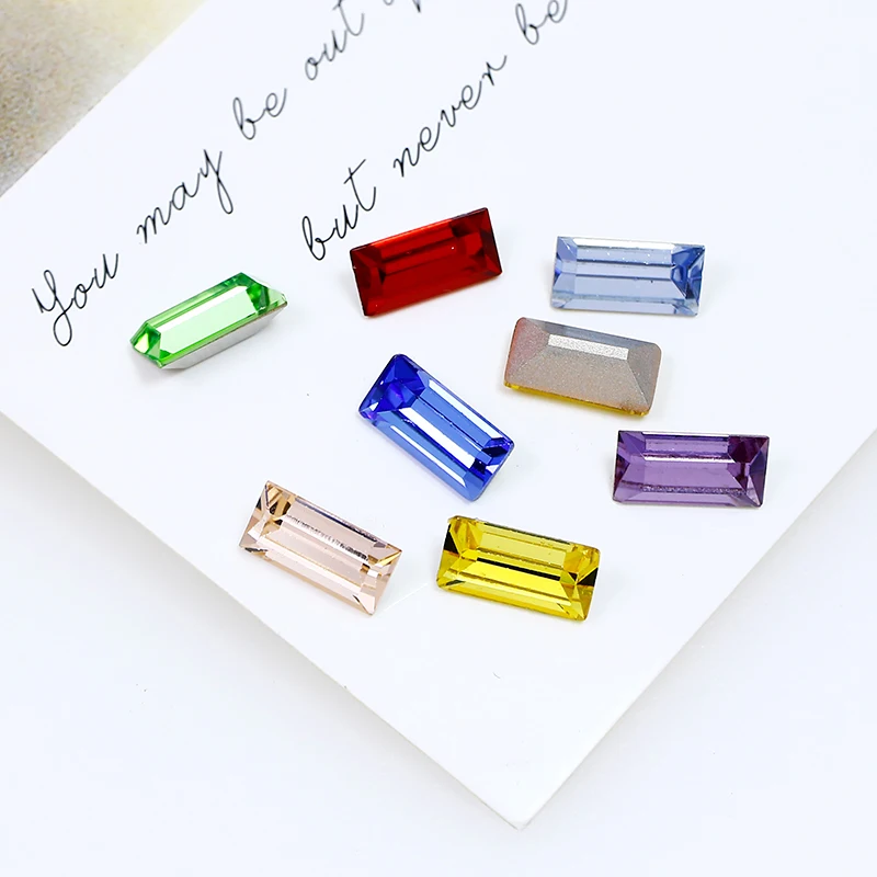 High quality Crystal Fancy stone Pointed Back glass Rhinestones wholesale loose crystal beads for jewelry Nails Diy accessories