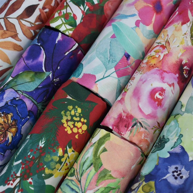 custom printing knit cotton jersey fabric coton fabric printed