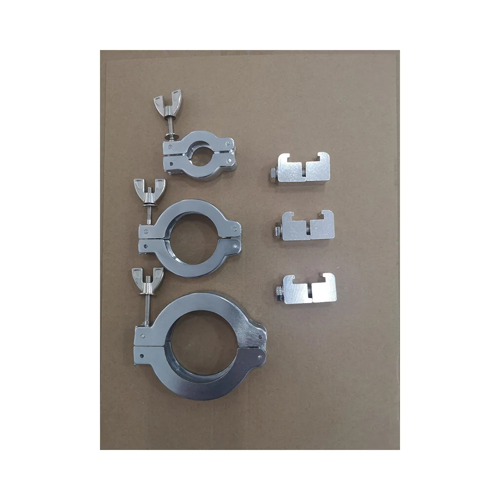 
Factory Outlet Clamp CF16-CF350 Polish SUS316L Stainless Steel KF Clamp 