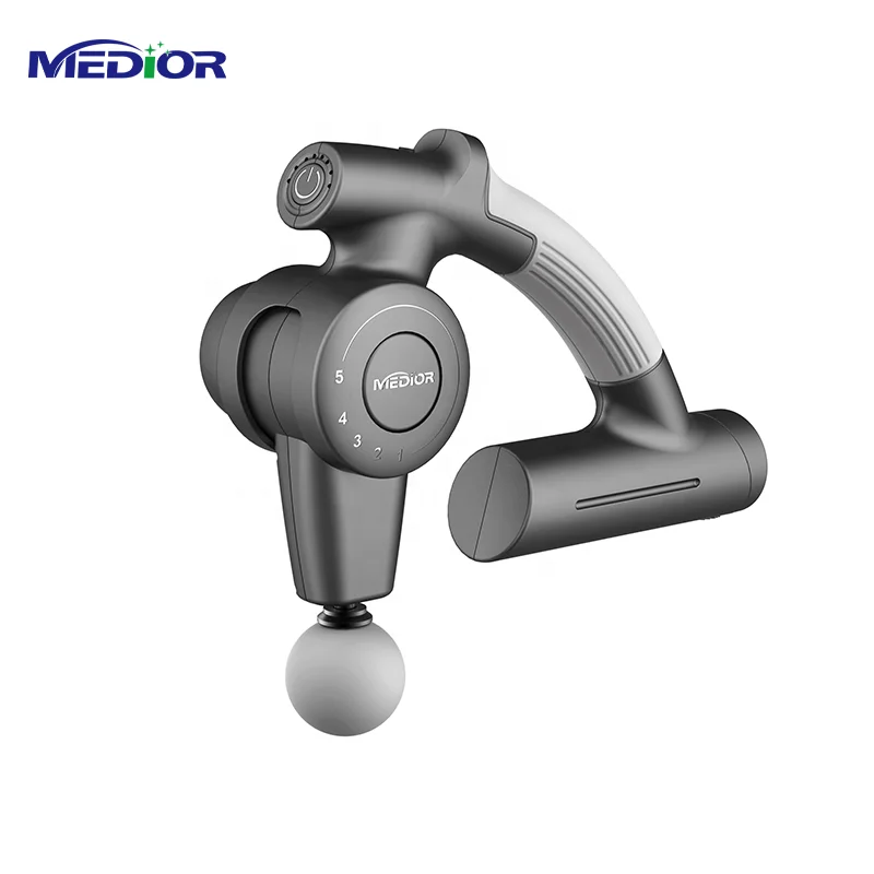Factory wholesale price 90 degree of rotation Rechargeable Body Muscle Massaer portable Deep Tissue Fascia Massage Gun
