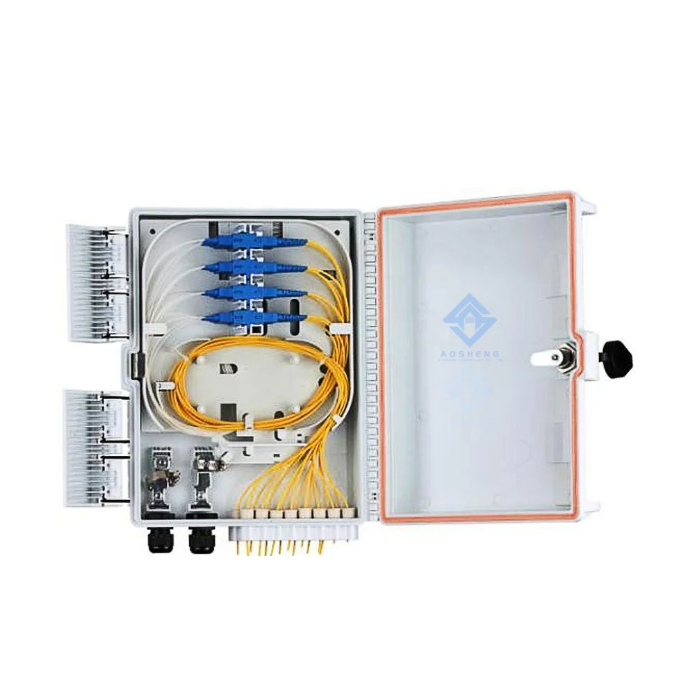 China Factory Seller Outdoor Fiber Terminal Box 16 Ports Fiber Optical Distribution Box 1*16 Plc Splitter Otb