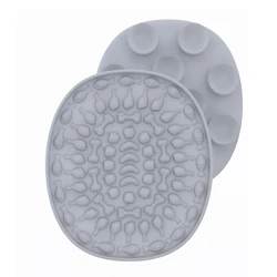 Silicone Paw Shower Dog Lick  Distraction Silicone Lick cushion Bath Licking Bowl silicone dog bath peanut butter lick cushion