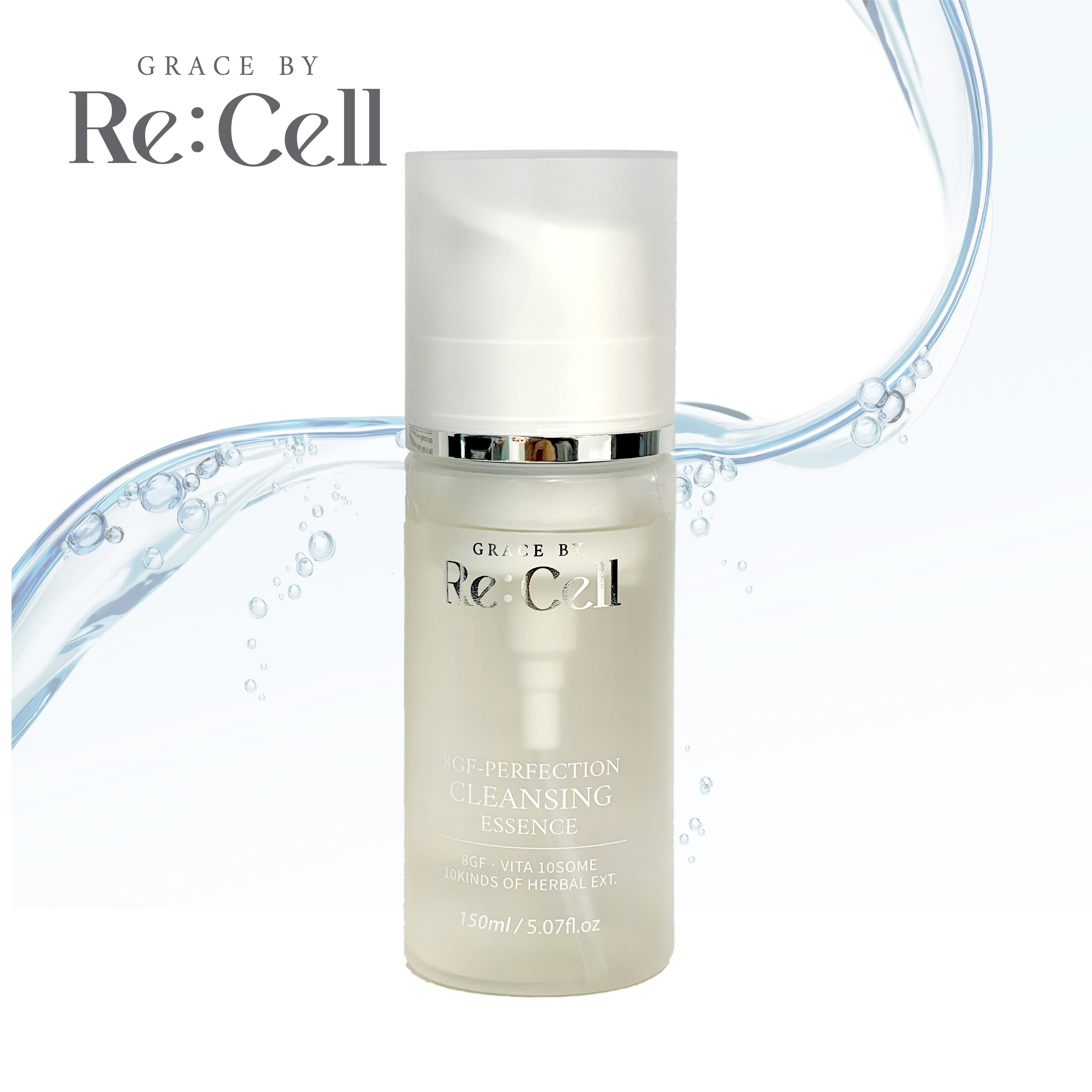 Korean Skincare Product Wholesale Grace by Re:cell 8GF-Perfection Cleansing Essence For Deep Cleansing