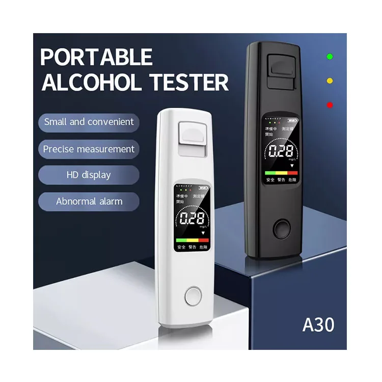 Best Selling portable handheld digital Alcohol detector Meter checker Breath Tester alcoholtester breathalyzer