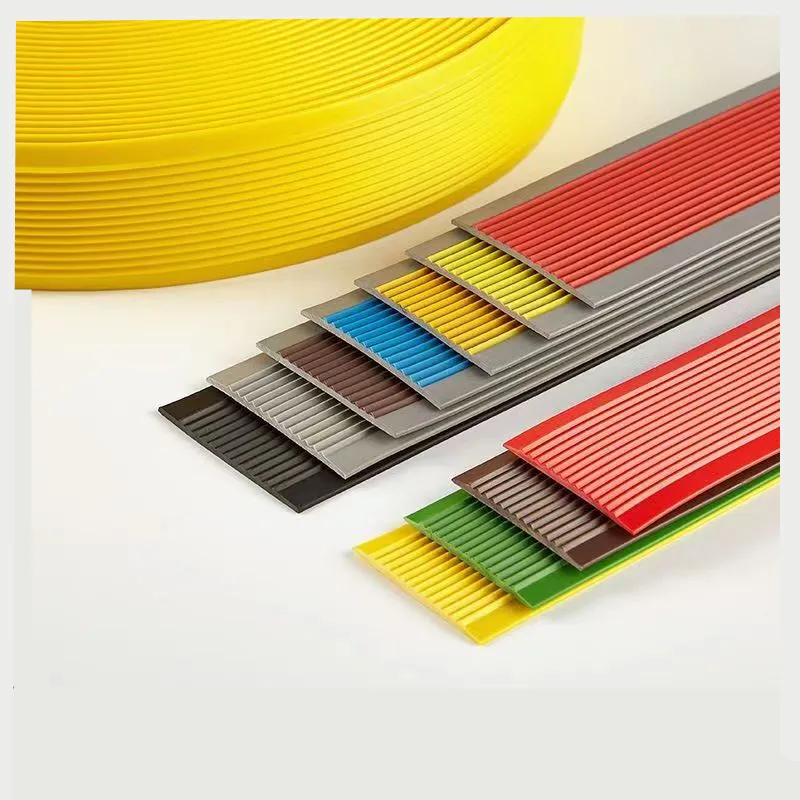 PVC Vinyl Stair Treads Step Steal Stair Tread Covers Rubber Anti Slip Stair Nosing