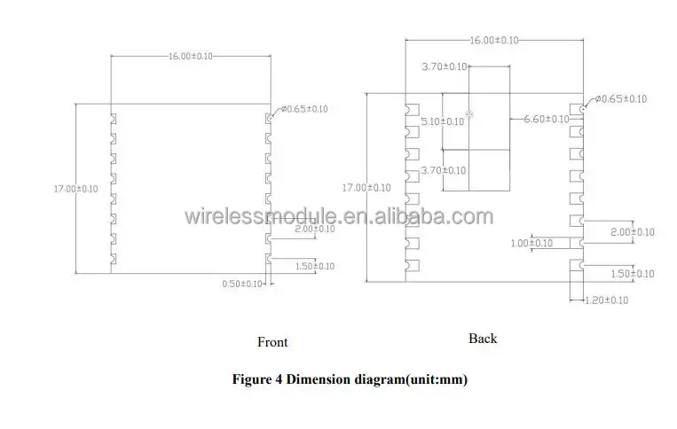 Ai-Thinker Original Ai-WB2-07S module with BL602 chip WiFi BLE5.0 combo use for smart devices