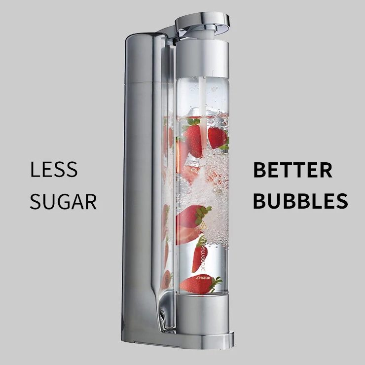 
Factory Selling 2020-2021 USA Hot selling Co2 Carbonator Drink Soda Water Maker Soda Water bottle Machine Sparkling Water 