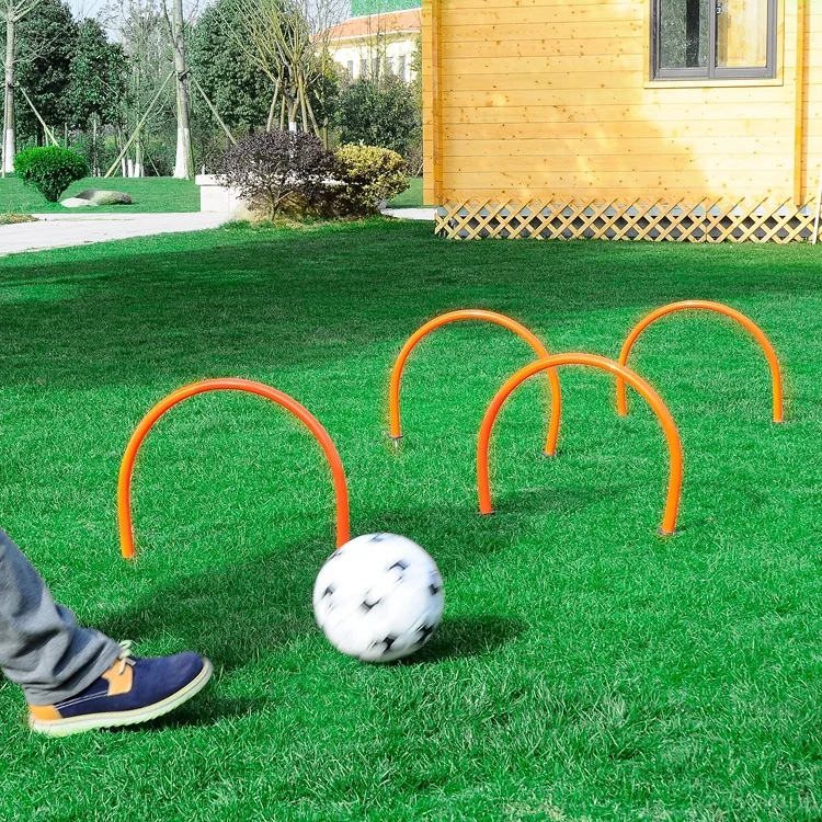 Soccer training Equipment Agility Arches Hurdles Sports Passing Arch passing obstacle