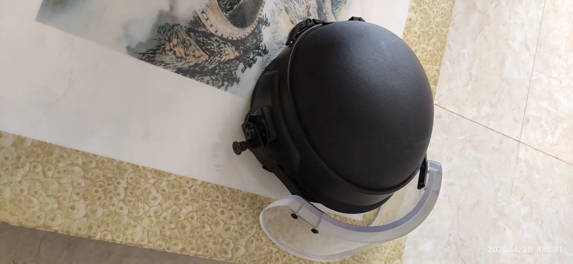 NIJ Level IIIA 9mm .44Magum Face  Mask NIJ Level III Face NIJ Level IIIA Face Shield NIJ Level IIIA Face Helmet Visor