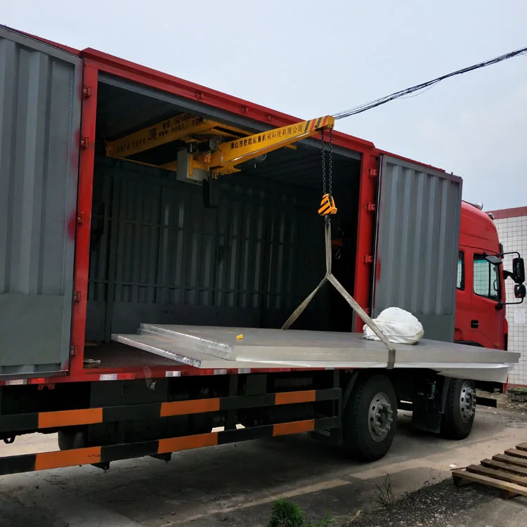 Mini DIY crane and hoist lift manufacturers in truck box
