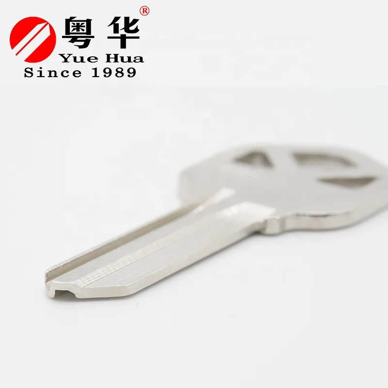 Wholesale Not Deformed Brass Blank Key Custom Logo Kw1 Brass Door Key Blank For Locksmiths