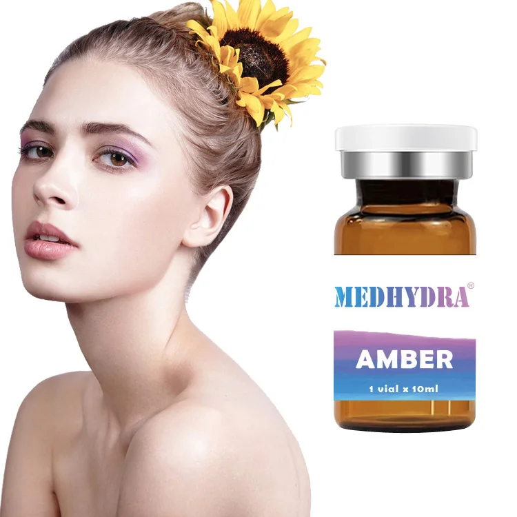 Heremefill OEM ODM Private Brand Amber  Facial Skin Care Brightening Whitening Fading Sun Spot Vitamin C Essence