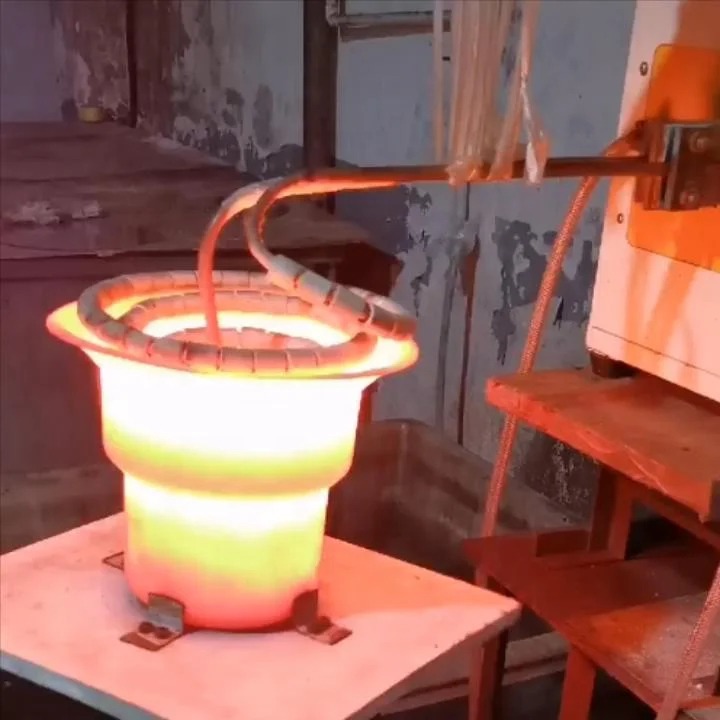 High frequency 80kw igbt based induction heater for metal heat treatment