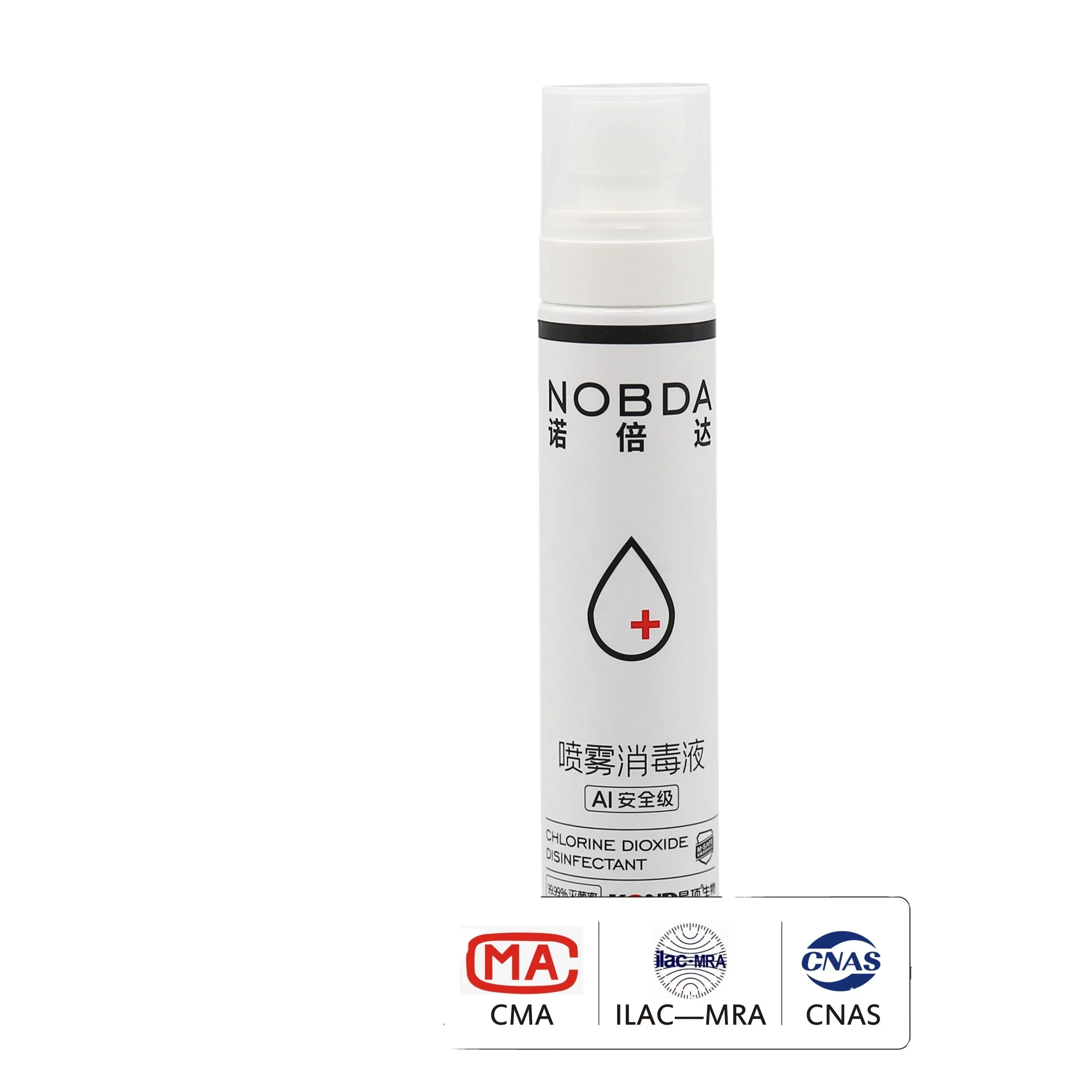 Portable high sterilization rate silver ion disinfectant