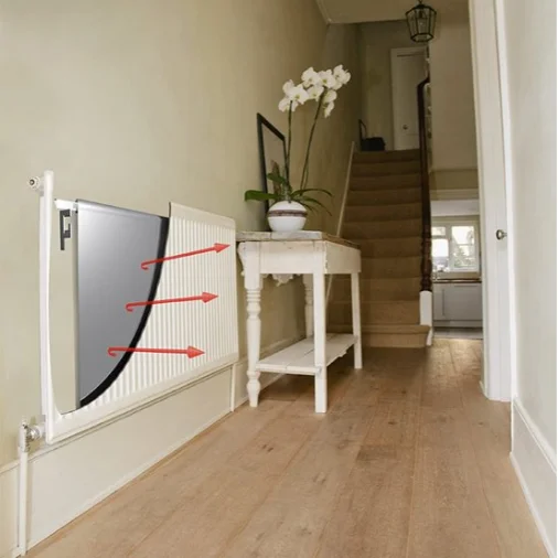 Радиаторы, 10 метров, с 12 магнитными радиаторами, 1000x50 см