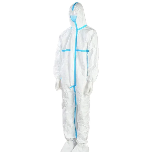 
 Водонепроницаемые дышащие Персональные медицинские изоляционные полипропиленовые комбинезоны микропористые костюмы одноразовые комбинезоны  