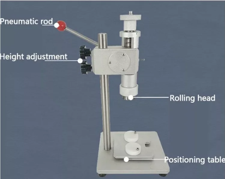 Stainless steel small perfume bottle crimping machine Crimper Metal Press Machine Perfume Bottle Crimper Spray Crimper