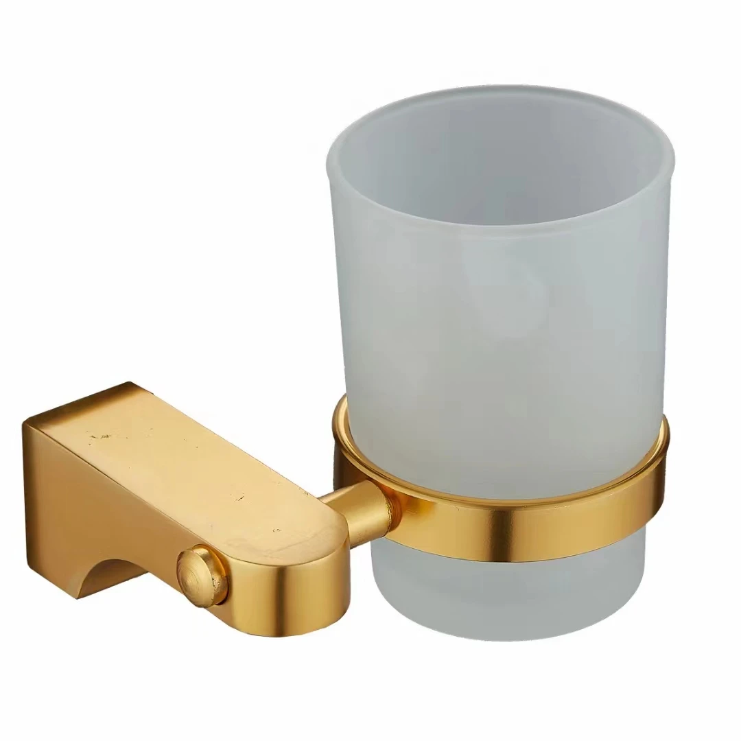 Wholesale Hot Selling Styles Size Can Be Customized Bathroom Luxury Gold Color Hotel Hardware Accessories 7-Piece Sets