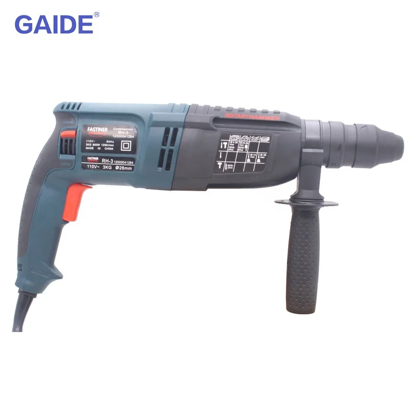 GAIDE Electric Rotary Bush Hammer 26 for Concrete
