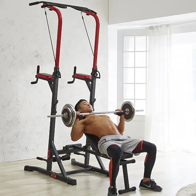 
fitness Gym equipment Multifunction pull up bar Workout Dip Pull Up Station tower 