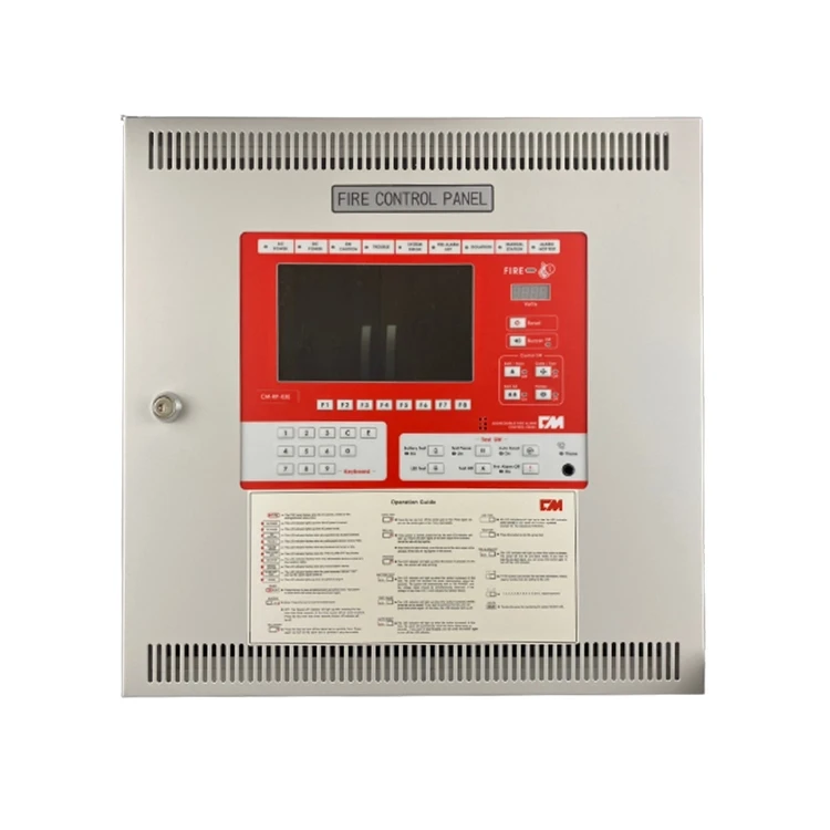 Made In China Smart Fire Safety Addressable Fire Alarm Control Panel