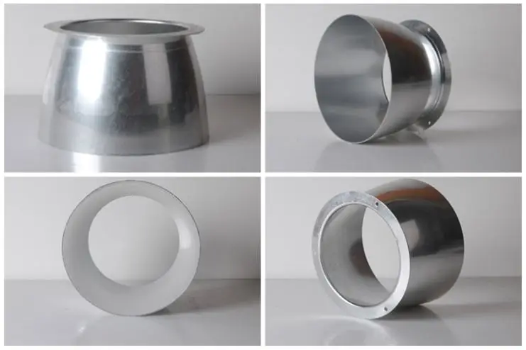 Chinese Style Hoops Lampshade Rings Lighting Housing Aluminum Cover For Led Light Die Casting Lamp Shades