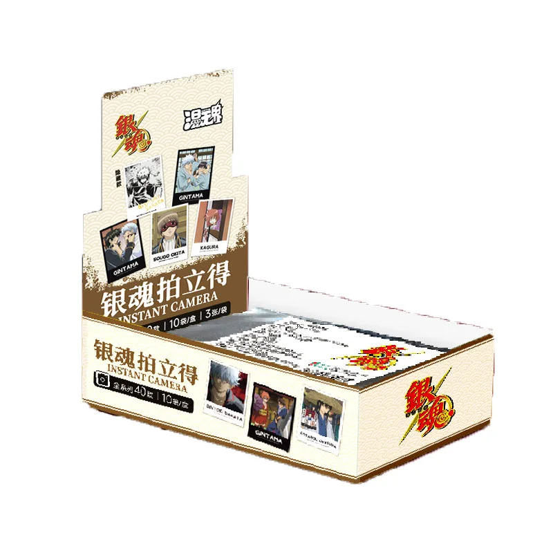 Google оптовая продажа 30 коробок авторизованных GINTAMA play card Японские Аниме tcg карты