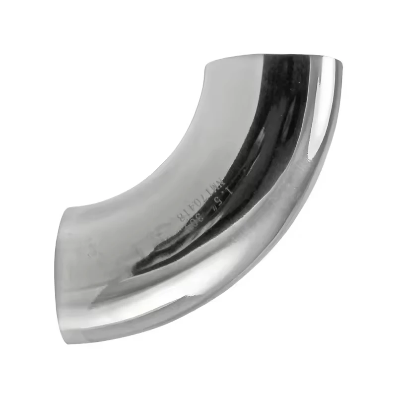Sanitary stainless steel 90 degree short radius fittings for pipe connections Fittings