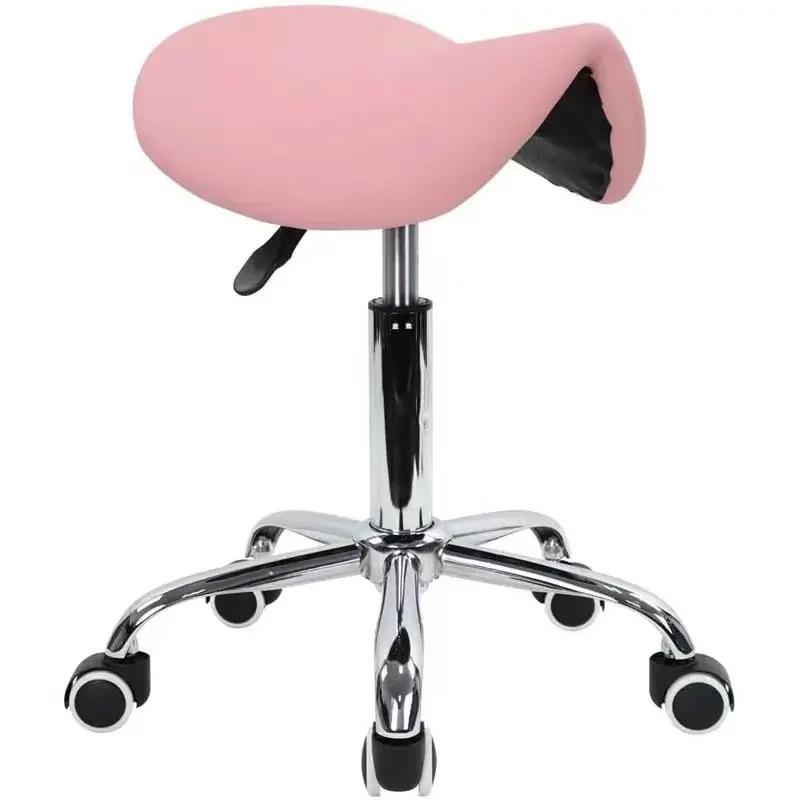 High Quality Beauty Stool  Beauty Barber Chair Raised and Lowered Round Stool Barbershop Hair Salon Chair Moved Nail Stool