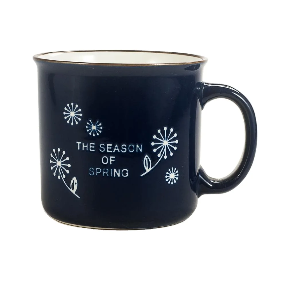 Funny Gift Custom logo tea milk  large campfire ceramic coffee mugs