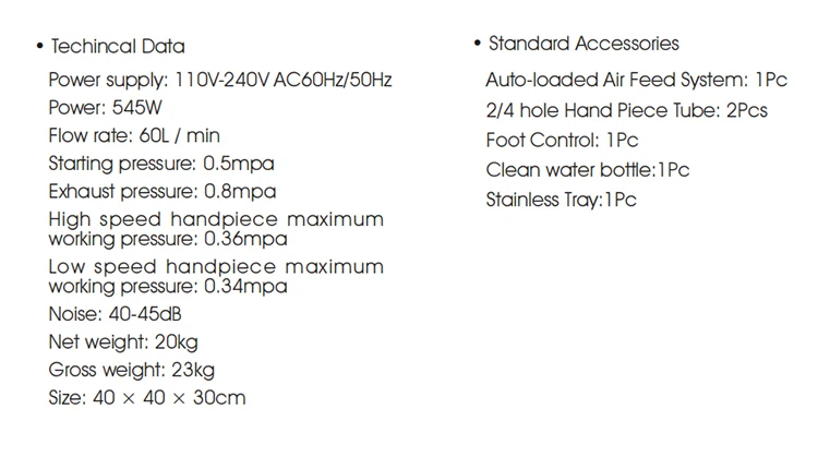 mobile veterinary portable dental drill unit