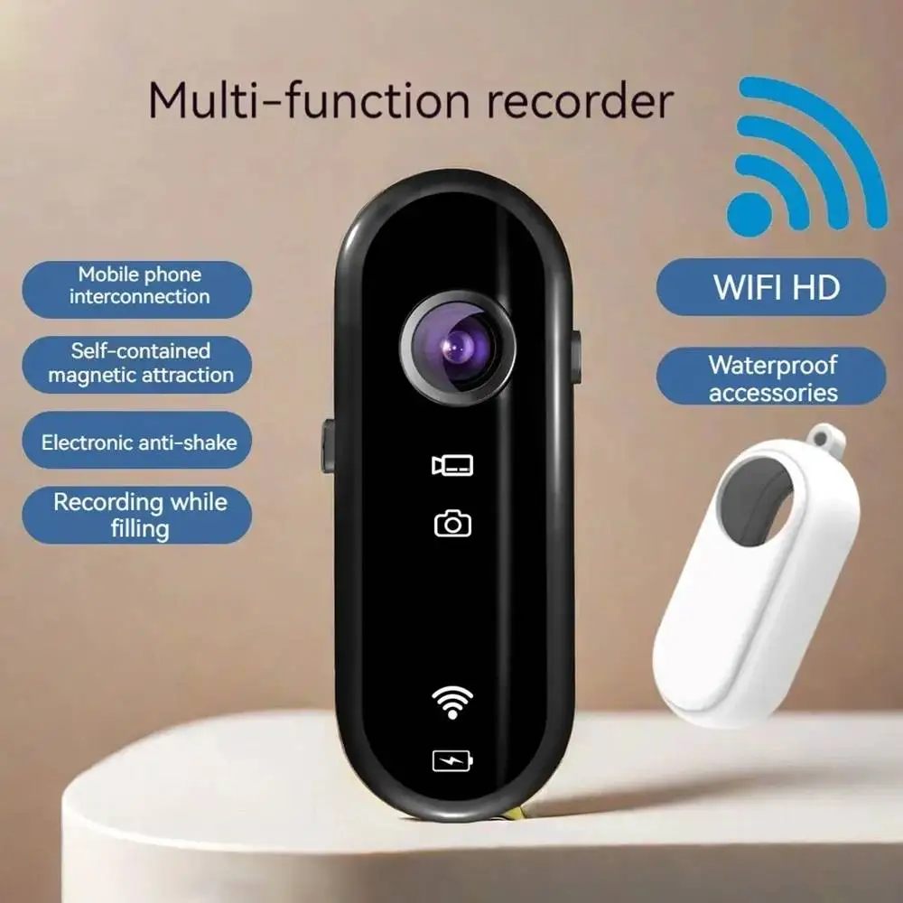 FHD 1080P WiFi Outdoor Sports Waterproof EIS Bicycle Helmet Driving Camera