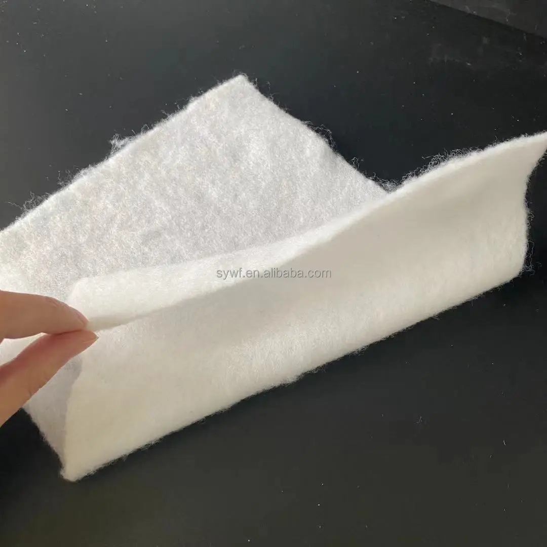 Китайская фабрика, 100% полиэстер, огнестойкий нетканый иглопробиватель, нетканый рулон ткани