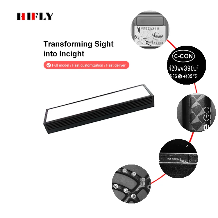 Highlight LED Hole Backlight 150mm Customizable Panel Machine Vision Light