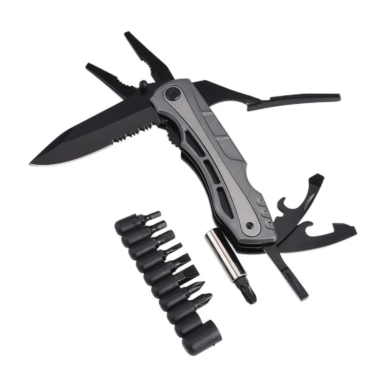 Oem Multifunctional Hand Tools Plier Knife Outdoor Camping Folding Multitool Multi Purpose Cutting Stainless Steel Multi Pliers