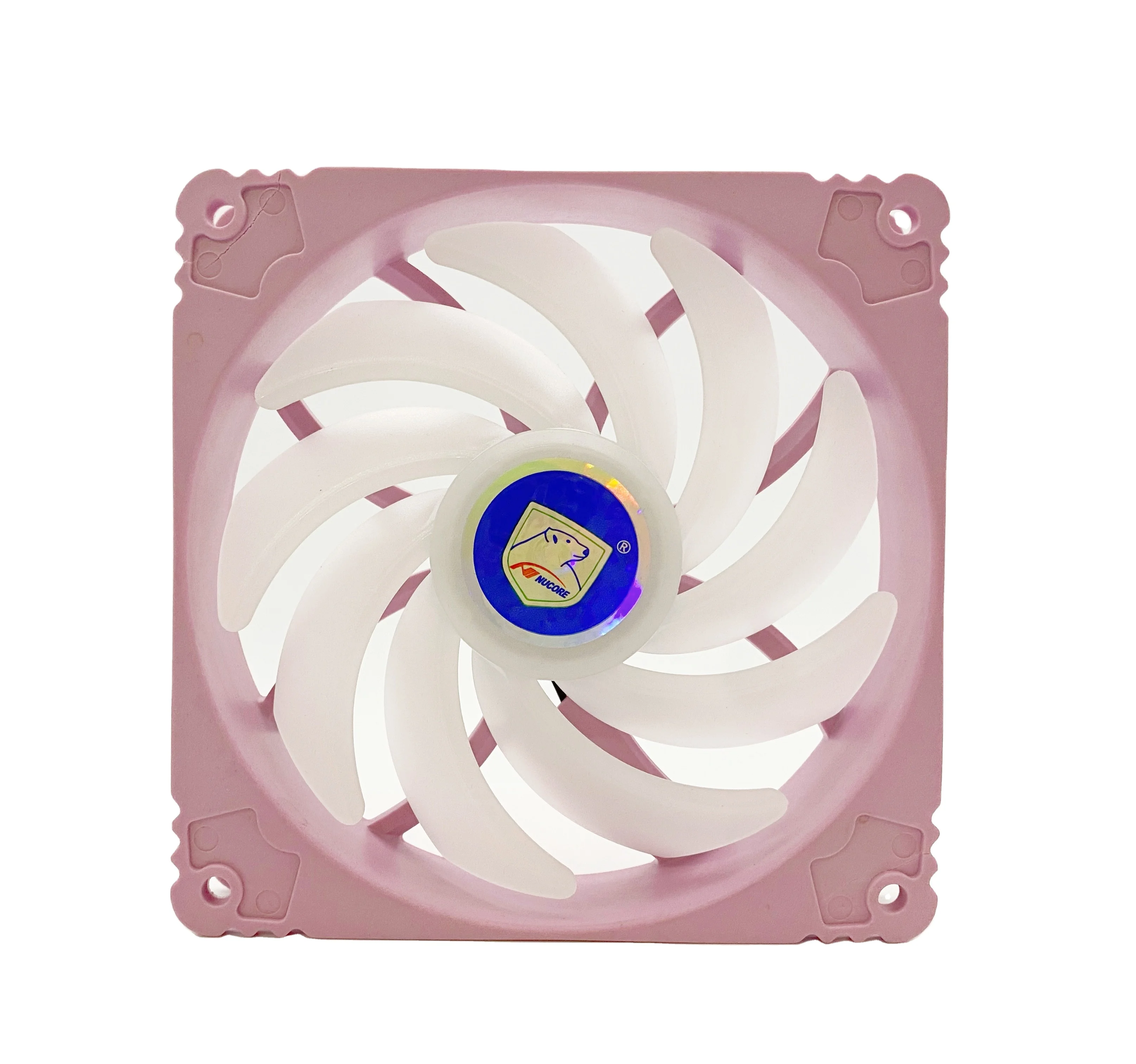 
Pink fan Set the color RGB lights cpu cooler fan 