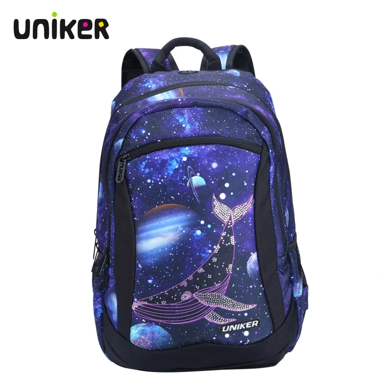 UNIKER Waterproof School Bags Packs Backpack for Colleges Girls