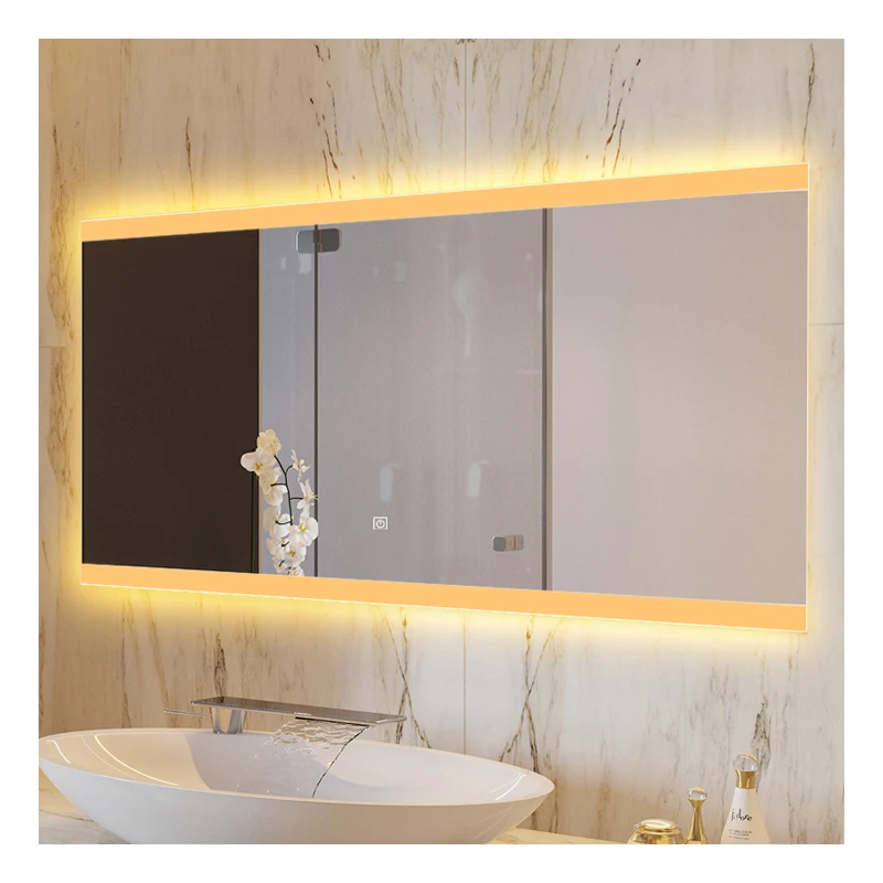 
New Arrival Led Wall Bathroom Mirror With Fog Free 
