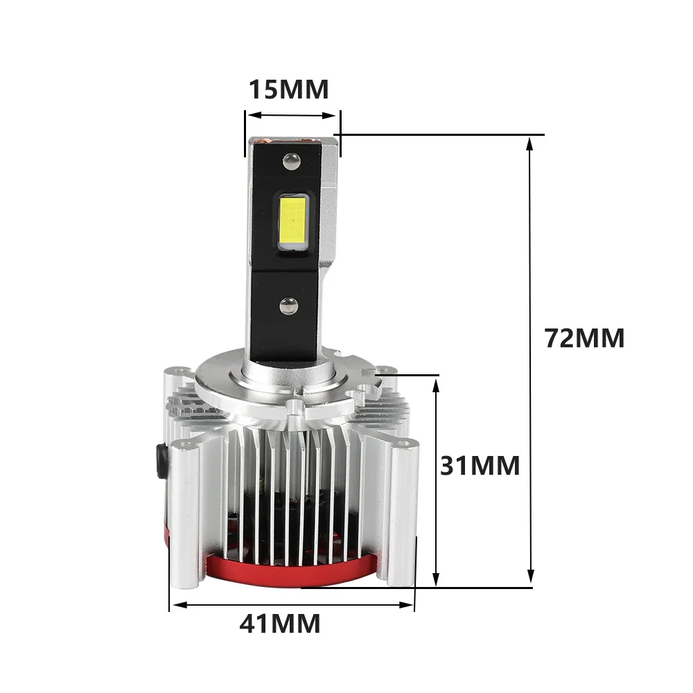 ADT 70W 17200LM 6000K белый D1S D2S D3S D4S D5S D8S Canbus без ошибок автомобильная светодиодная фара