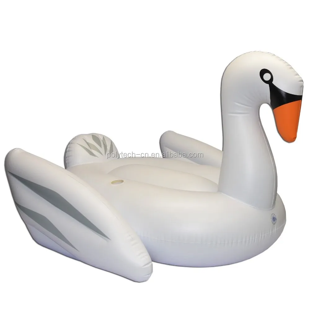 OEM Manufacturing Inflatable Swan Pool Float Gigantic Blow Up Ride On for Kids Adults Perfect for Summer Pool Party Toy
