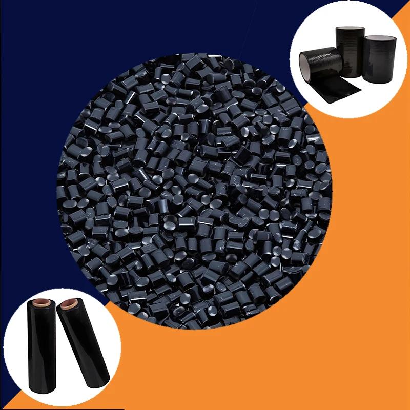 Belief Manufacturing High Black Good Dispersion Eco-friendly PE plastic packaging film Black Masterbatch