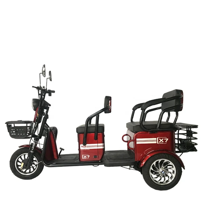 CQHZJ Good Quality  Electric Tricycles Scooter 600w Electric Tricycle For Passenger For Cargo