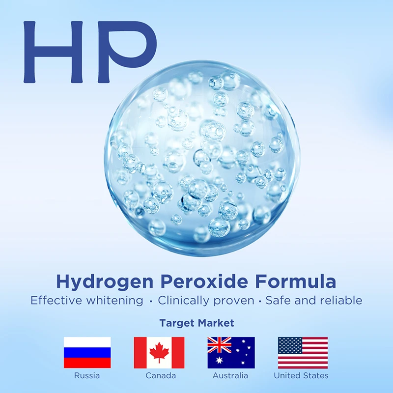 No Slip PAP Charcoal Whitening Strips Products With Logo With Customizable Brand No Sensitivity With 14 Pouches OEM Natural