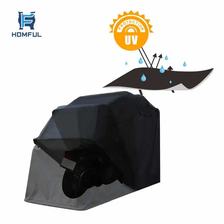  Укрытие для мотоцикла HOMFUL складной тент мотора велосипеда гаража