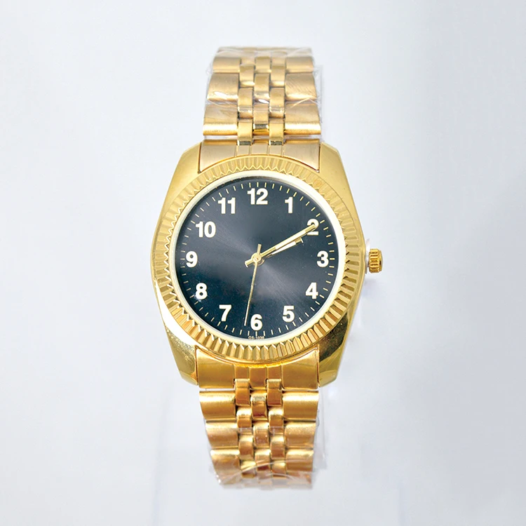 Luxury Gold Water Resistant Mens Watches In Wristwatches