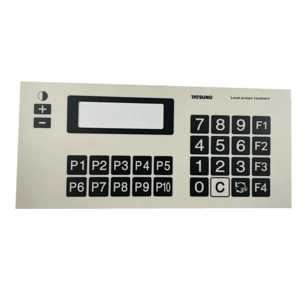 Fuel Dispenser Oil-Resistance Membrane Switch Keyboard for Fuel Dispenser