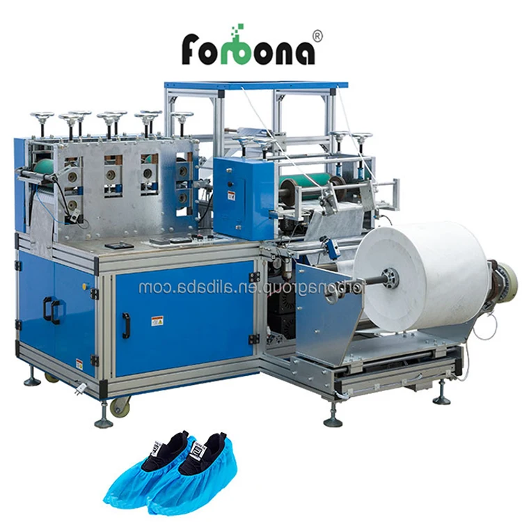 Forbona 2022 Special Hot Selling Disposable Ultrasonic Nonwoven Shoe Cover Making Machine